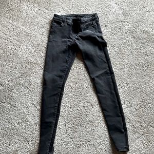 Charcoal gray joes jeans